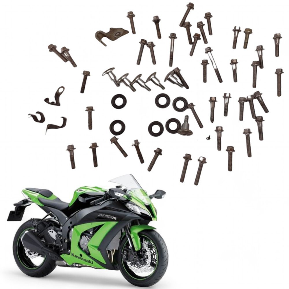 Kit Parafuso Tampa Motor Kawasaki Zx10 R 2011 | Shopee Brasil