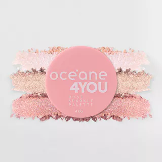 Trio de Sombras - Rose Sparkle Palette 4you 4,6g em Oferta na Shopee