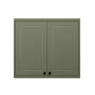 Armário Aéreo MDF Herval Viana, 2 Portas, Verde Hill, 80 Cm em Oferta na Shopee