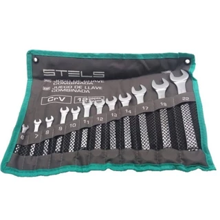 Jogo de chave combinada 6 a 22 mm 12 peças - Stels em Oferta na Shopee