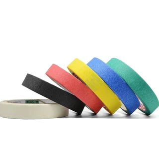 Fita crepe adesiva colorida 18mm x 30m com 6 peças - 10401704 Fit-Pel em Oferta na Shopee