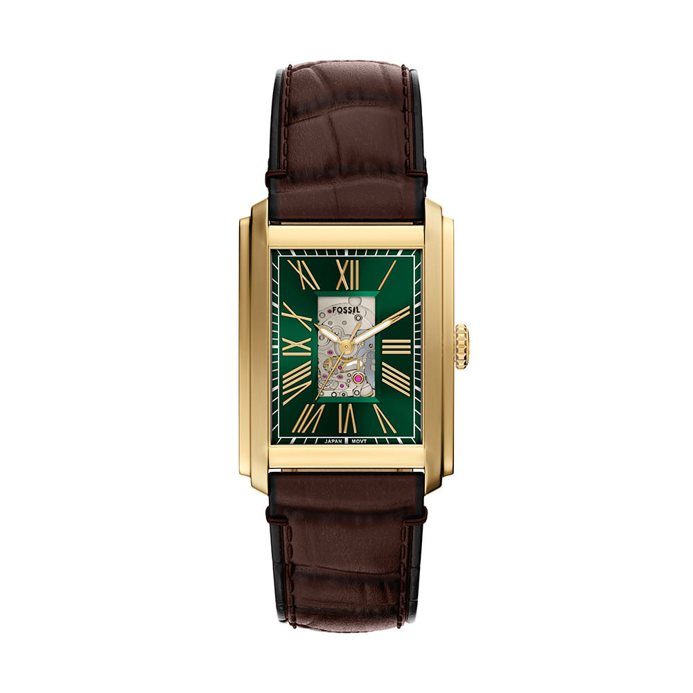 Relógio Fossil Masculino Carraway Dourado - ME3271/0VN