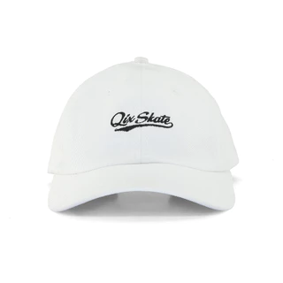 Boné QIX Skate Dad Hat Masculino Feminino Aba Curva Preto Off White em Oferta na Shopee
