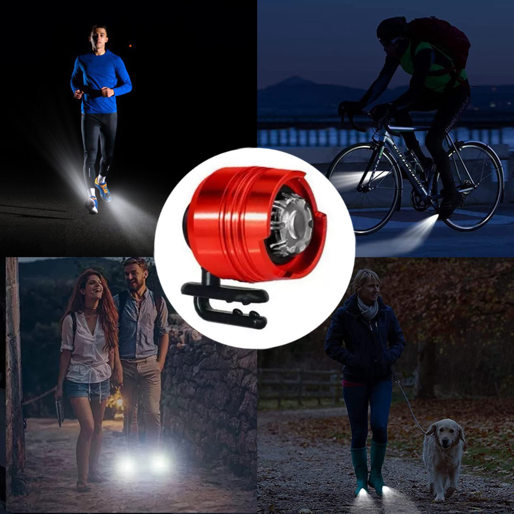 Red Bycycle ライト、チェーン付き bike light lanterna para em Promoção na Shopee Brasil 2026