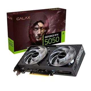 Placa de Vídeo NVIDIA GeForce GALAX RTX5050 8GB 1 Click OC 2X - 128 Bits -2 Hdmi/2X Displayport - 55NSL8MHDXRE