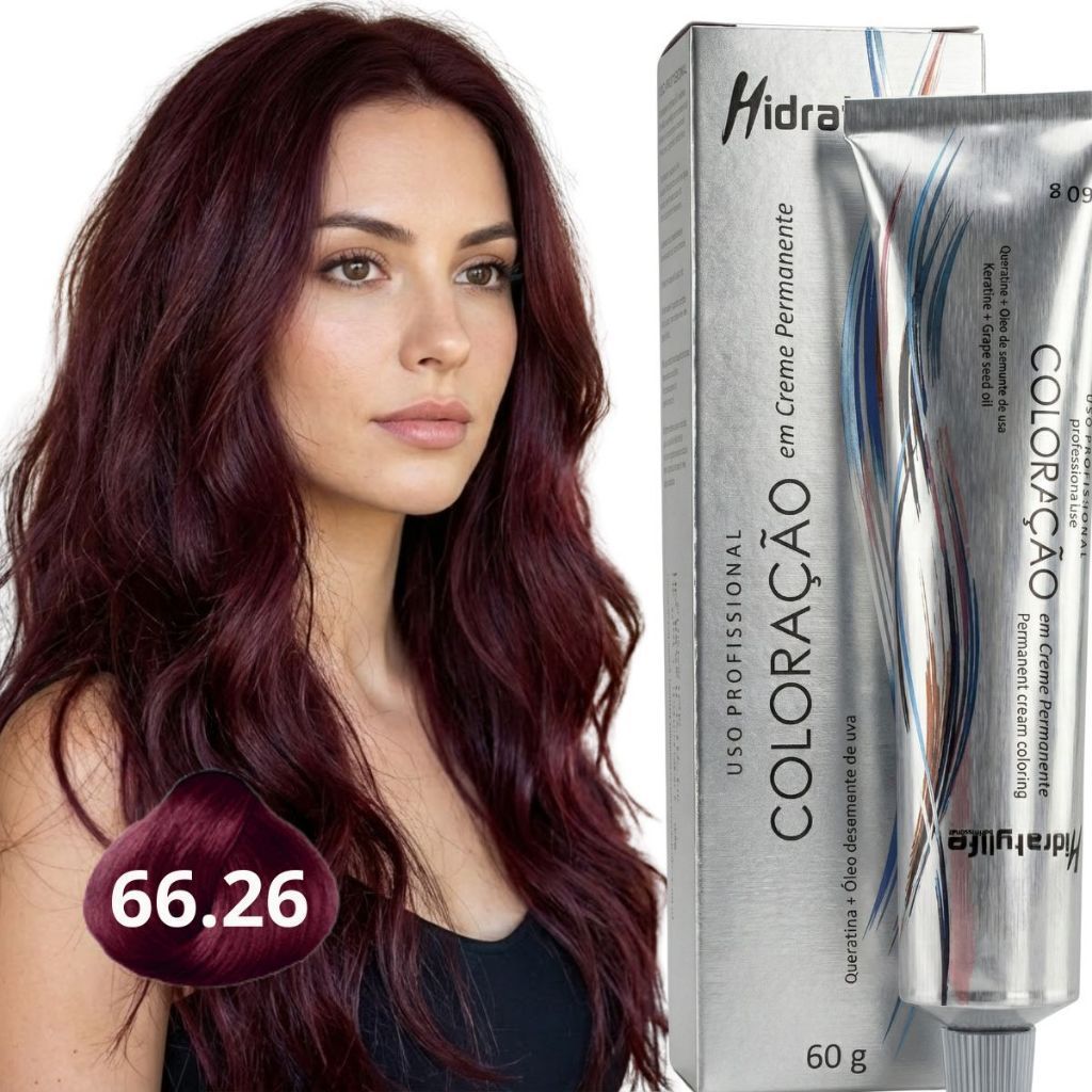 Tinta de Cabelo Vinho Marsala 66.26 | Transforme Seu Visual com a Cor ...