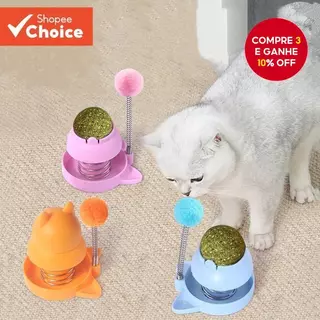 Bola De Erva-De-Gato Para Sorte , Lambendo E Diversão , Auto-Entretenimento , Remoção De Pêlo , Pó De Hortelã , Dentição em Oferta na Shopee