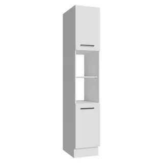 Paneleiro 40 cm 2 Portas e 2 Nichos Branco Agata Madesa em Oferta na Shopee
