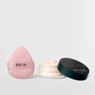 Kit Mini Pó Translúcido Solto + Mini Esponja Océane Edition (2 Produtos) em Oferta na Shopee