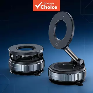 Suporte Magnético de Celular 360° para Painel de Carro com Fixação a Vácuo Estável em Oferta na Shopee