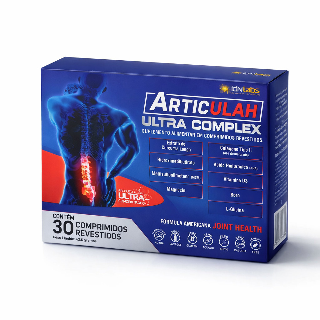 Articulah Ultra Complex - Colágeno Tipo2 + Vitamina D Joelho e ...