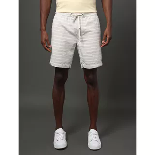 Bermuda Masculina Linen Listras Calvin Klein Jeans - Mescla em Oferta na Shopee