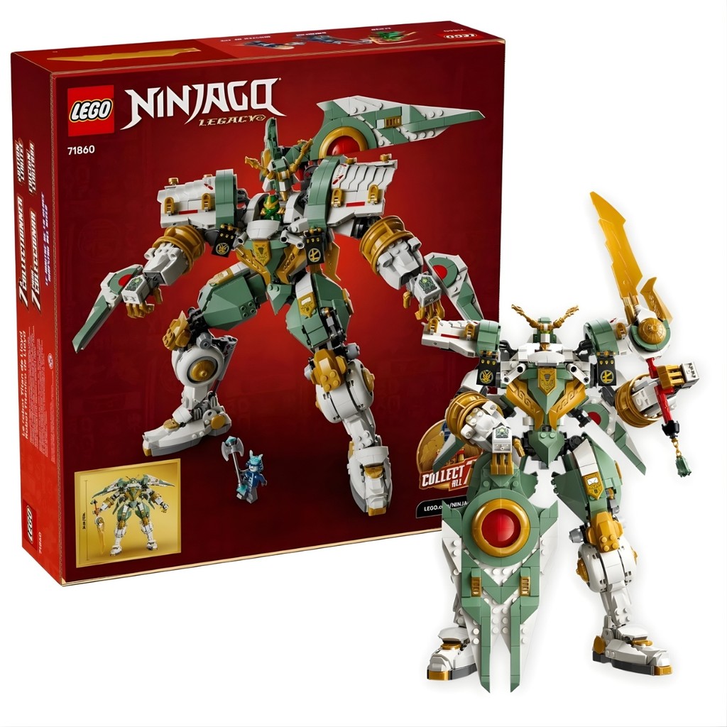 Aniversario De 15 Anos do Meca Titã do Lloyd Ninjago 1293 Peças