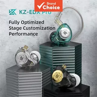 KZ EDX Pro Fones de Ouvido com Fio 3.5mm Cabo Removível HIFI Monitor Dual Dynamic Driver Grave Profundo Cancelamento de em Oferta na Shopee