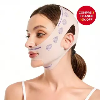 Correia De Queixo Para Levantamento Facial Em Forma De V-Gravação Portátil Lifting De Ioga , E Aperto , Adequada Uso Diu em Oferta na Shopee