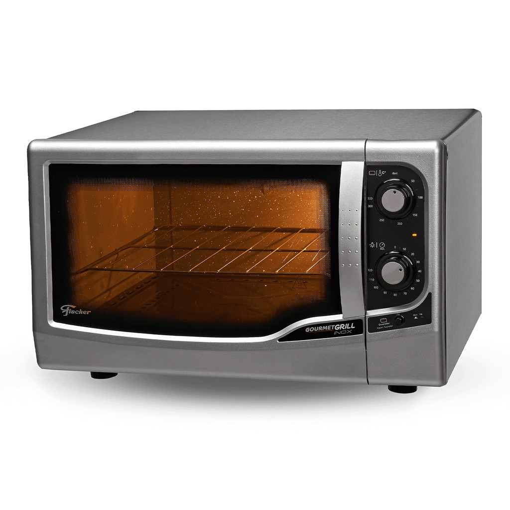 FORNO ELETRICO FISCHER GOURMET GRILL BANCADA 44L INOX GII 12