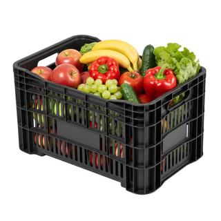 Caixa Organizadora Plástica Grande Empilhável 56x36x31,5cm Multiuso 52 lts em Oferta na Shopee