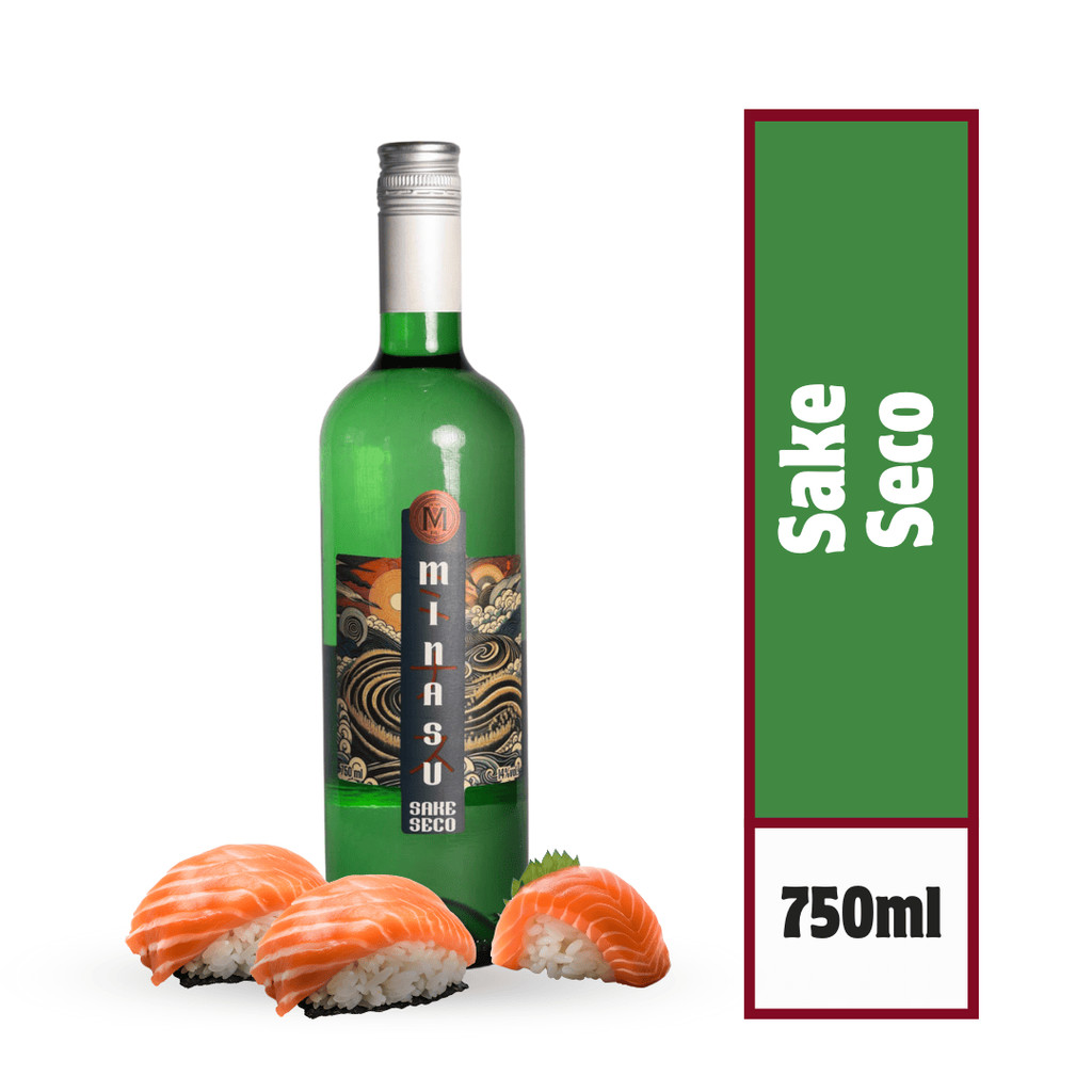 Saquê Seco Minasu Marcon Sake 750ml | Shopee Brasil