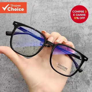 Óculos Quadrados Coreanos De Luz Azul – Armações Anti-Radiação Da Moda Para Homens E Mulheres em Oferta na Shopee