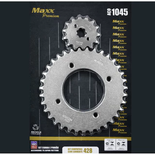 KIT COROA/PINHAO BIZ 125/ POP 110I/ BIZ 100 13 34/14 (428) MAXX 072644 em Oferta na Shopee