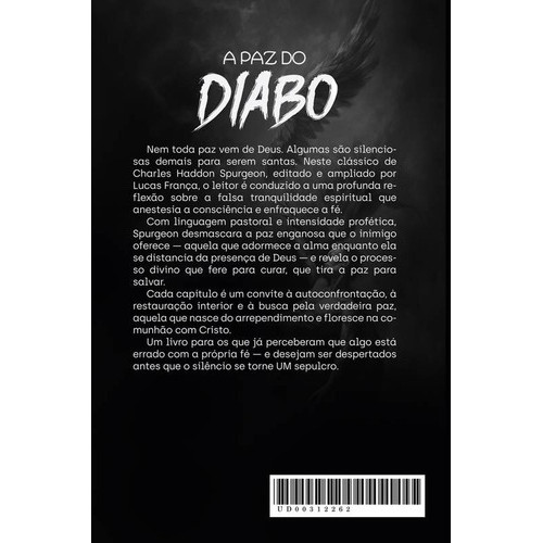 Livro A Paz Do Diabo - Charles H. Spurgeon - Livro Cristão | Shopee Brasil