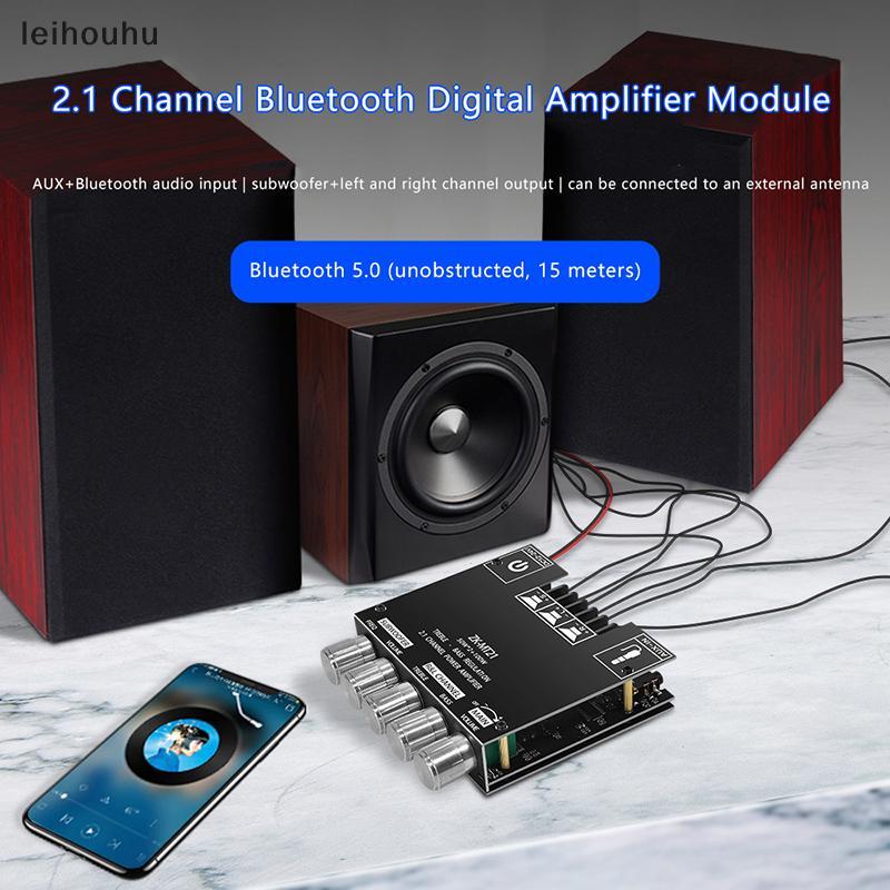 leiho ZK-MT21 Canal Subwoofer Placa Amplificadora CS8673E 2.1 Potência Áudio Estéreo Amplificador Baixo AMP AUX Módulo D