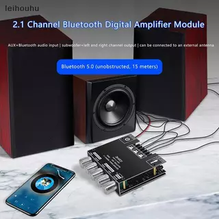 leiho ZK-MT21 Canal Subwoofer Placa Amplificadora CS8673E 2.1 Potência Áudio Estéreo Amplificador Baixo AMP AUX Módulo D