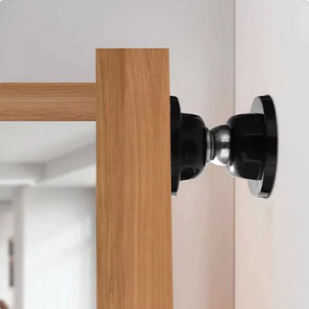 Prendedor Fixador Trava Porta inox Magnético Adesivo Inox