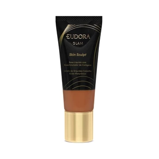 Eudora Glam Skin Sculpt Base Líquida Semi Matte Cor 83 30ml em Oferta na Shopee