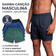 Kit 5 Samba Canção Masculino Short de Dormir Cueca Confortável Liganete Pijama