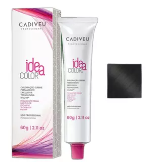 Cadiveu Professional Idea Color 1.8 Preto Azulado - Coloração Permanente 60g em Oferta na Shopee