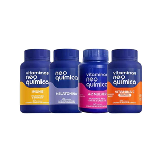 Kit Imune + Melatonina + Mulher + Vitamina C - NEO QUIMICA