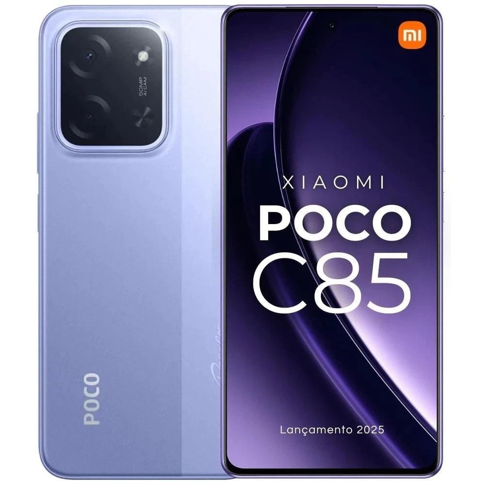 Celular Xiaomi Poco C85 4G 256GB/128GB Versão Global NFC Dual Sim