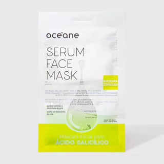 Máscara Facial com Ácido Salicílico - Serum Face Mask 20ml em Oferta na Shopee