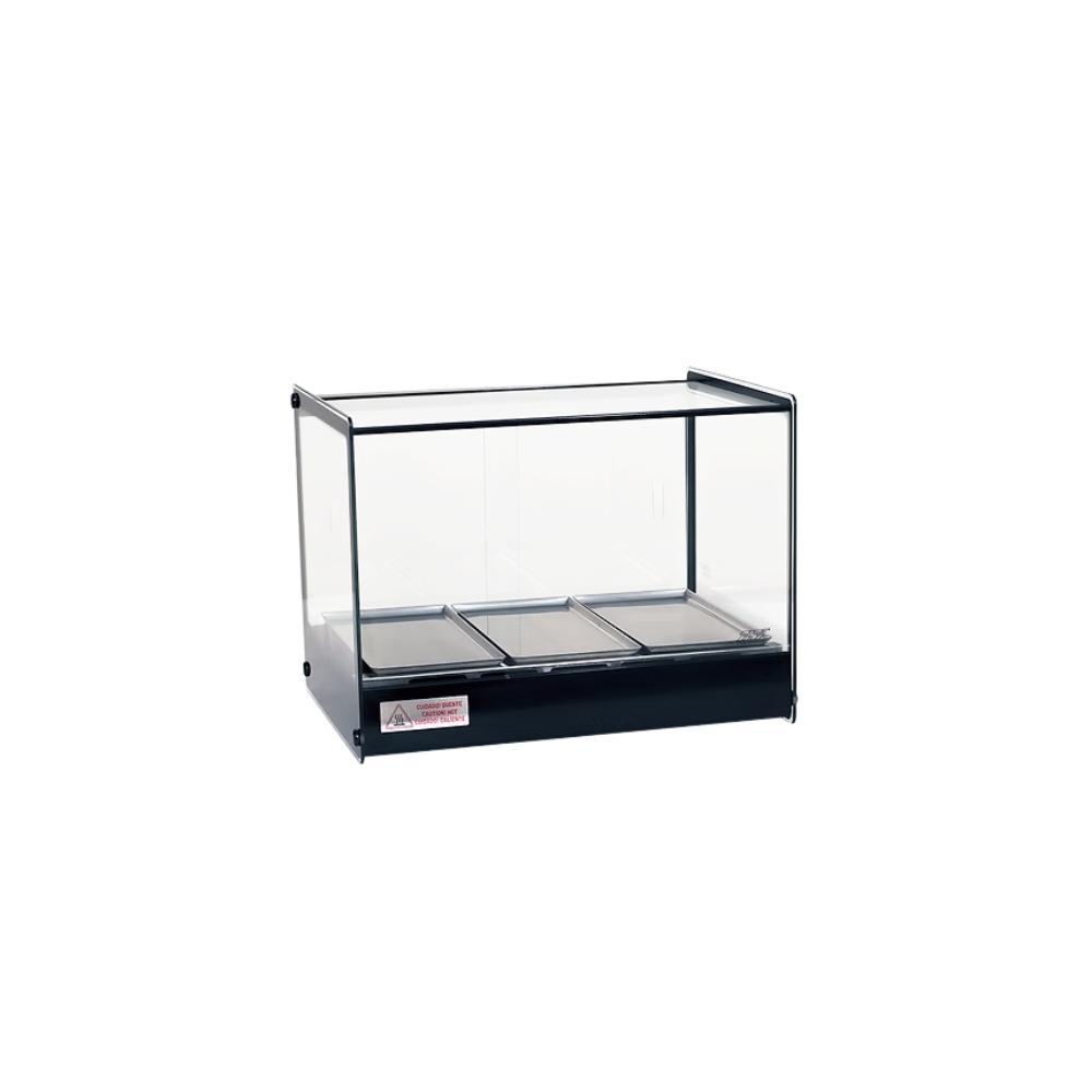 Estufa Vitrine Quadrada Salgados 3 Bandejas EVR LC Titã 110V