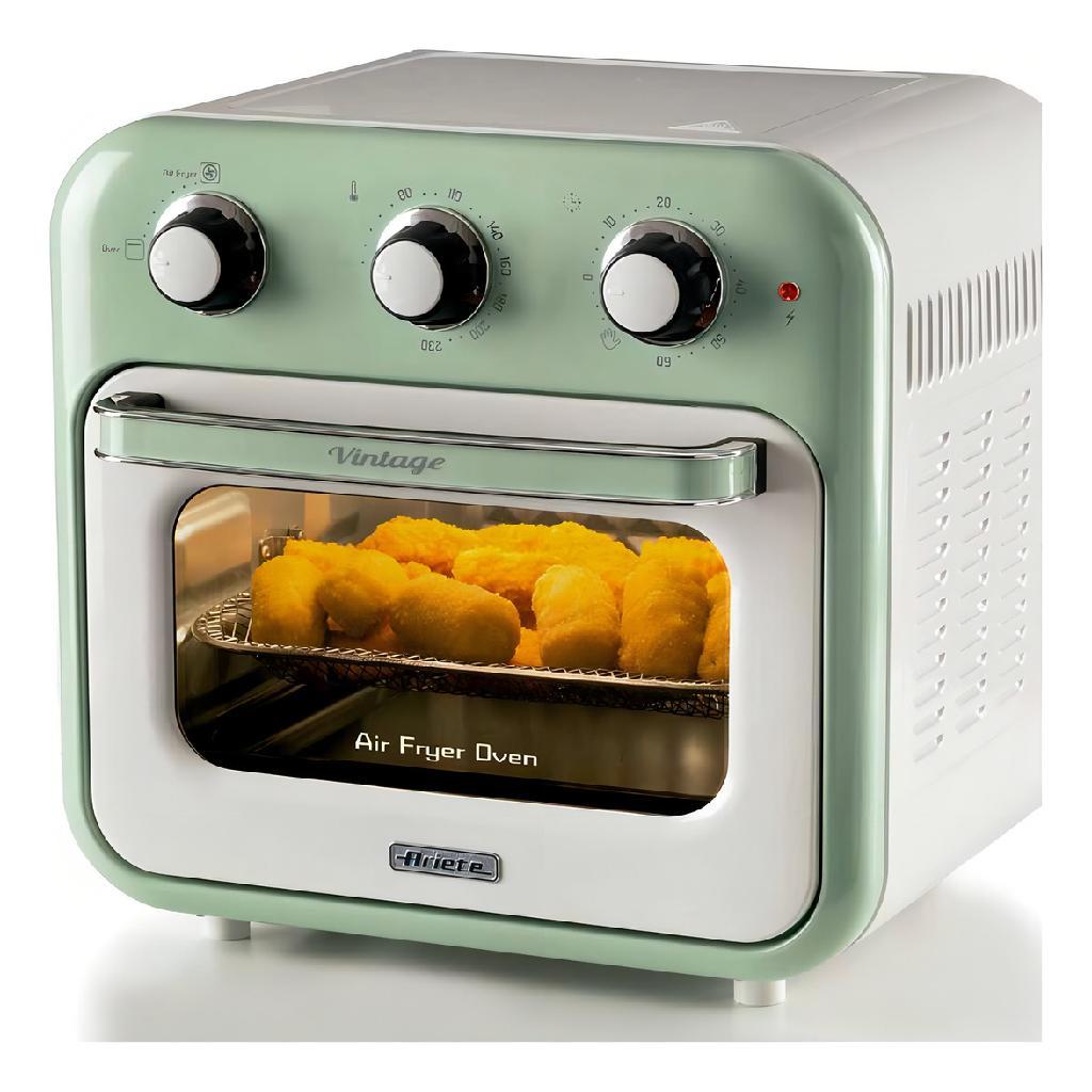 Fritadeira Airfryer Oven Ariete Vintage Verde 16l 1200w 127v