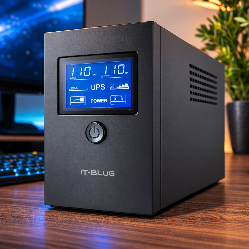 Nobreak com LCD 800VA 480W Energia Ininterrupta para PC Monitor Relógio ...