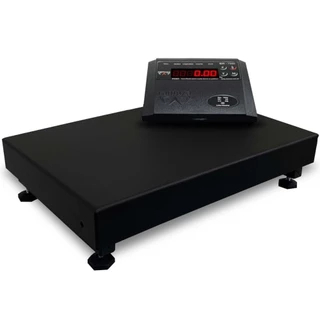 Balança digital com plataforma em aço carbono 300 Kg - DP300 Ramuza em Oferta na Shopee