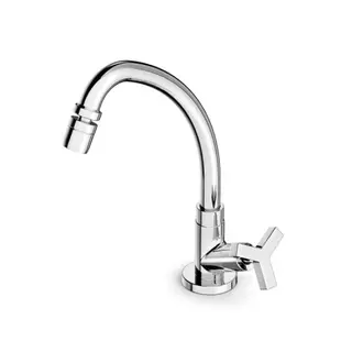 Torneira Para Cozinha Mesa Bica Móvel A Art Up Cx Cromado Celite em Oferta na Shopee