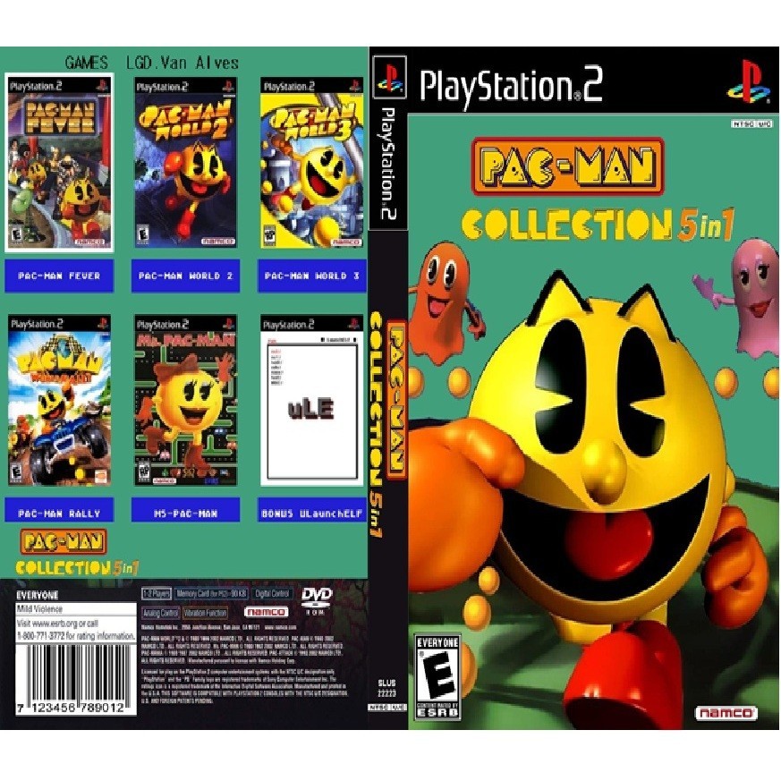 Ps2 Pac Man Collection Jogos | Shopee Brasil