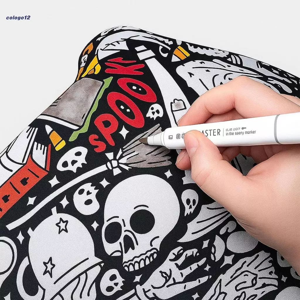 Cobertor Para Colorir