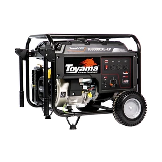 Gerador de energia 7.0 kVA a gasolina Bivolt - TG8000CXE-XP - Toyama em Oferta na Shopee