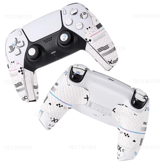 Kits De Pele De Adesivo Protetor Antiderrapante Para Controle De PS5 Gamepad Alça Capa PlayStation 5 Acessórios De Jogos