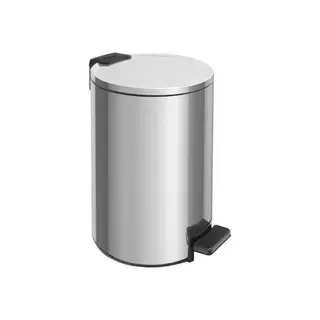 Lixeira Em Aço Inox Com Pedal Balde Interno Loop Polido Tramontina 12L em Oferta na Shopee