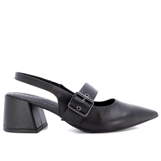 Sandália Confortável USAFLEX - SLINGBACK SALTO em Oferta na Shopee