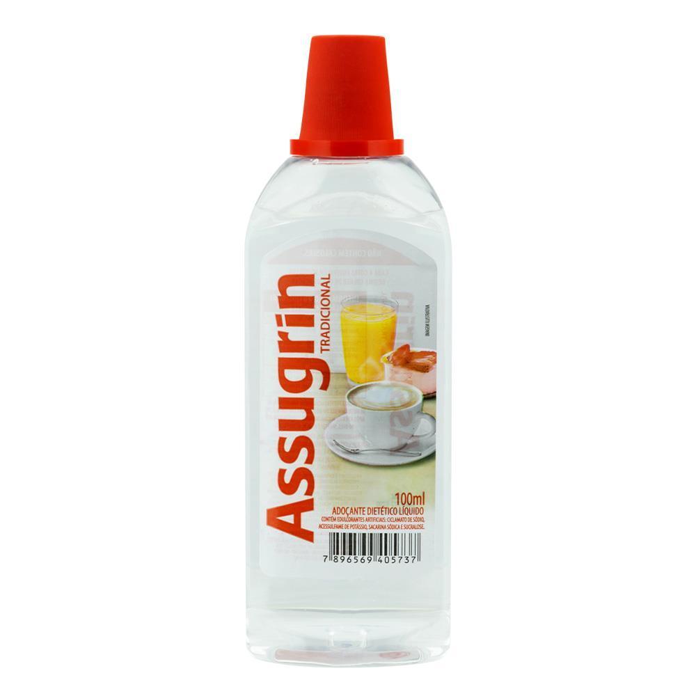Assugrin Sacarina Adoçante Dietético Líquido Com 100Ml | Shopee Brasil