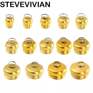 STEVEVIVIAN Protetor Inferior De Vara Acessórios De Equipamento Capa De Pesca Liga De Alumínio Tampas De Bunda De Pólo D em Oferta na Shopee