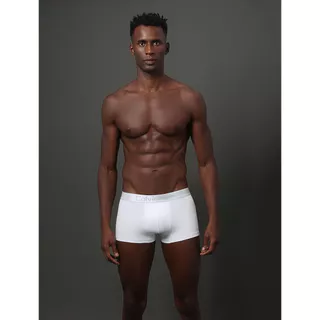 Low Rise Trunk Cotton Ck Reveillon - Light Grey em Oferta na Shopee