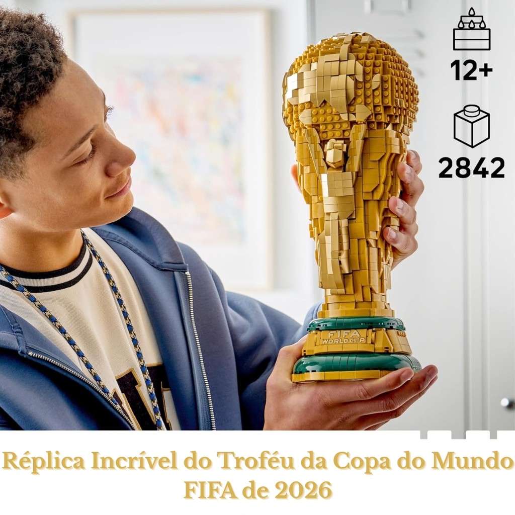 Troféu Oficial Da Copa Do Mundo Fifa 2026 Editions 2842 Peças 43020 ...