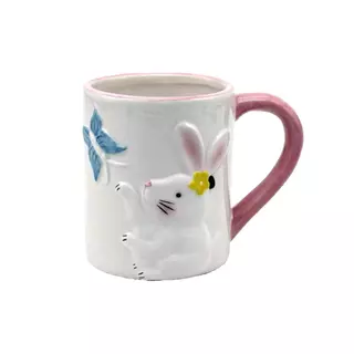 Caneca De Páscoa Coelho Garden 1 Peça 330ML em Oferta na Shopee